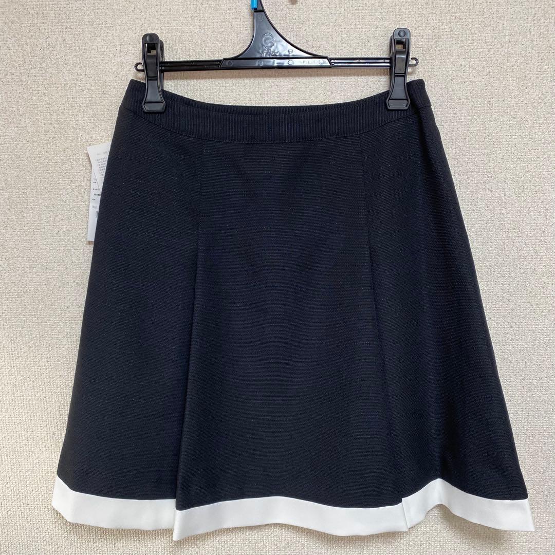 【新品タグ付き】アンジョア 事務服 13号 ジャケット プリーツスカート セット