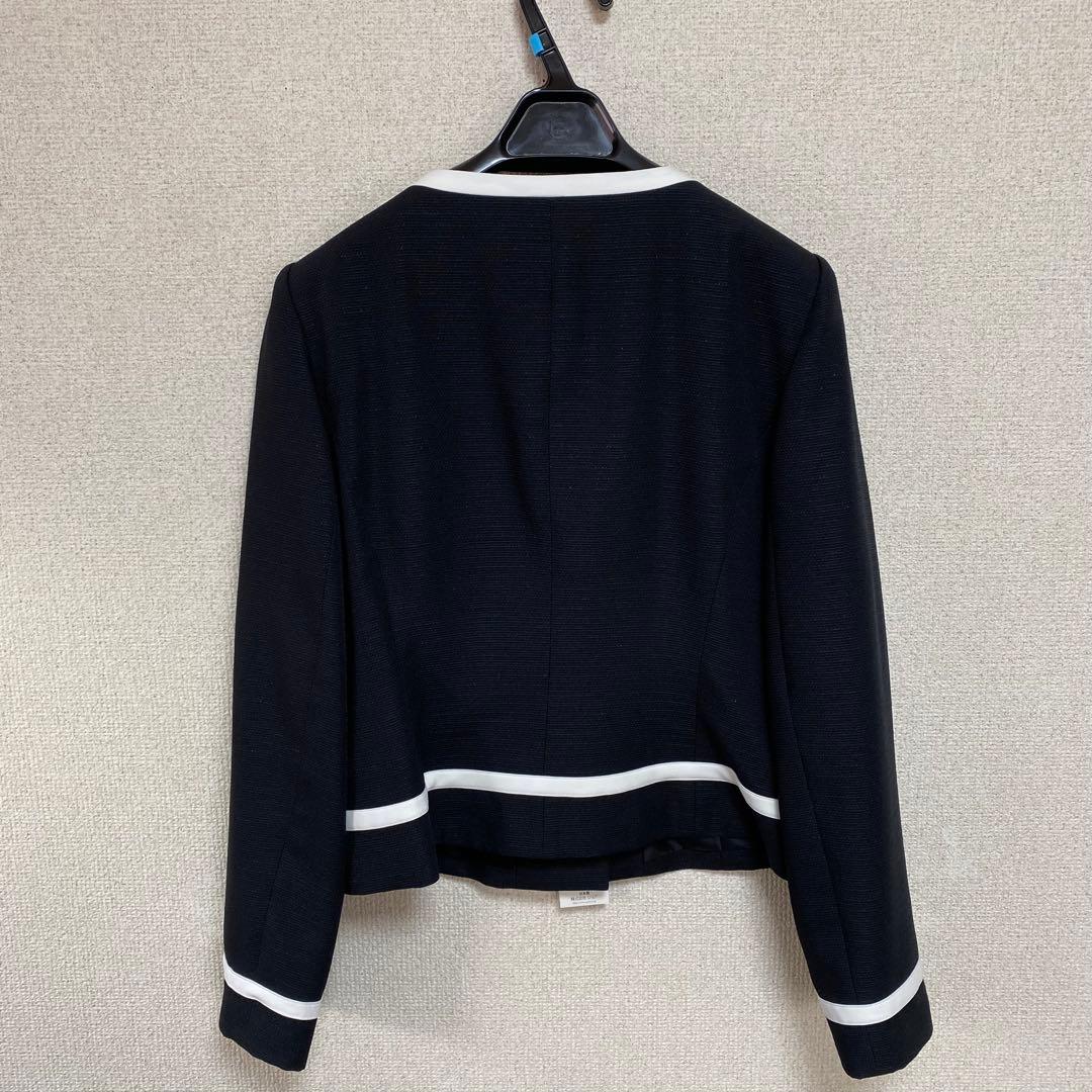 【新品タグ付き】アンジョア 事務服 13号 ジャケット プリーツスカート セット