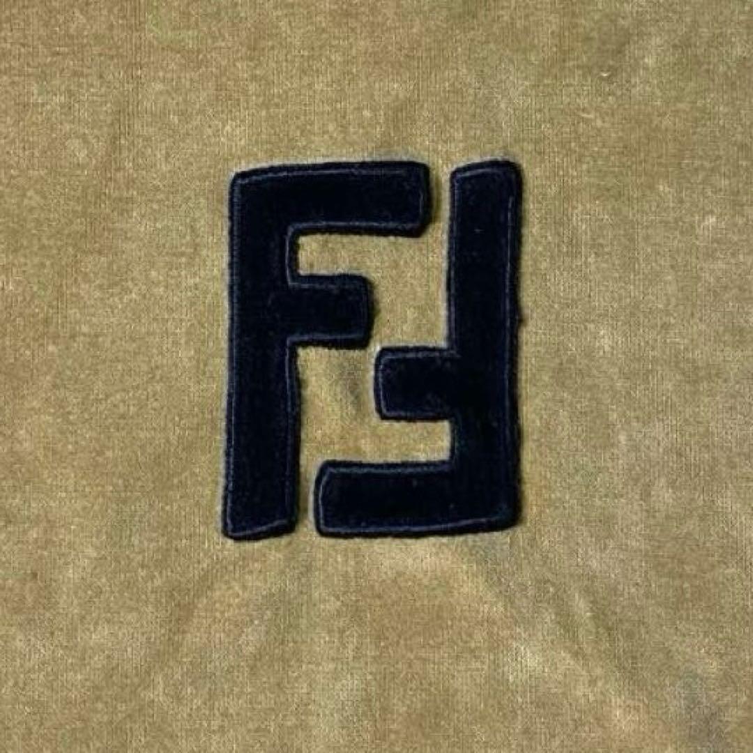 美品 FENDI FF ロゴ ベロア カットソー カットソー Vintage
