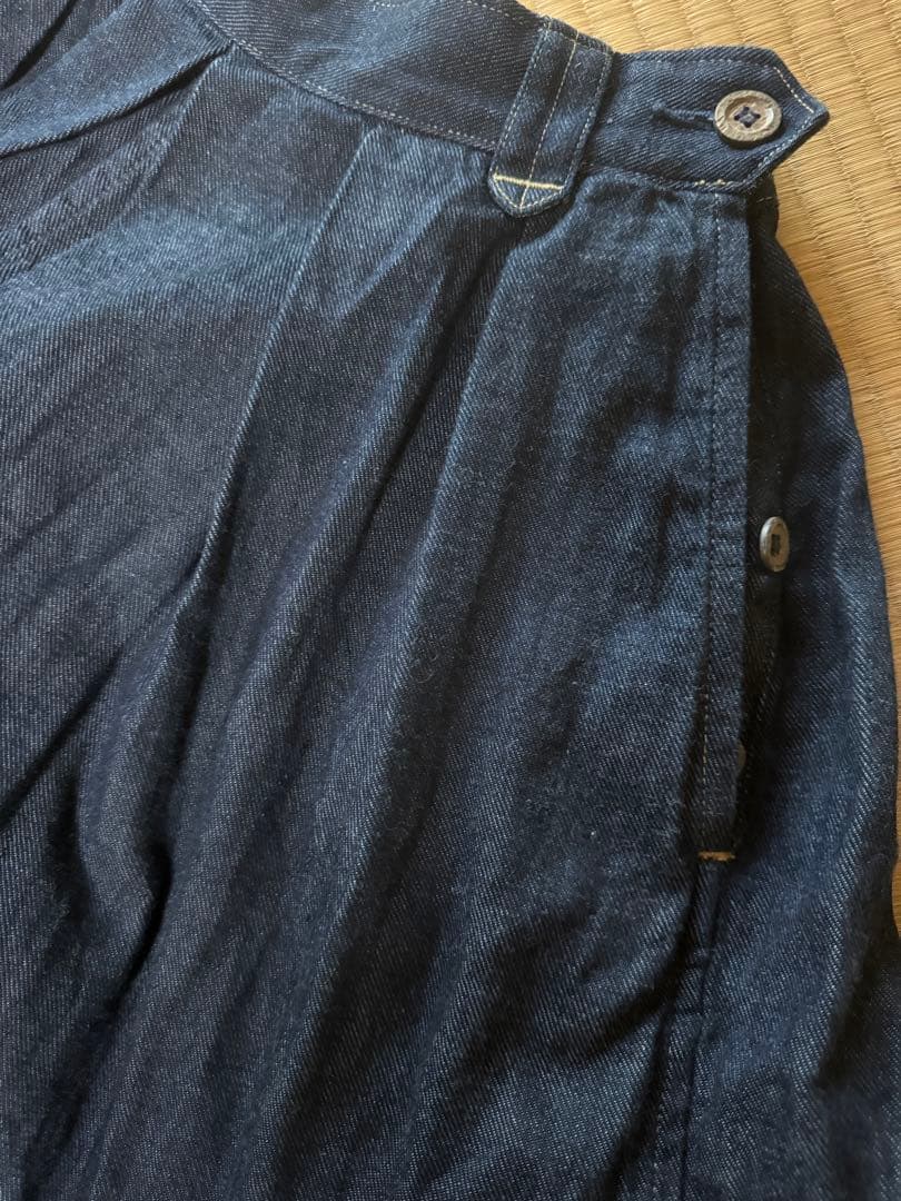45r プチデニムのブルマパンツ(濃) M 値下げしました