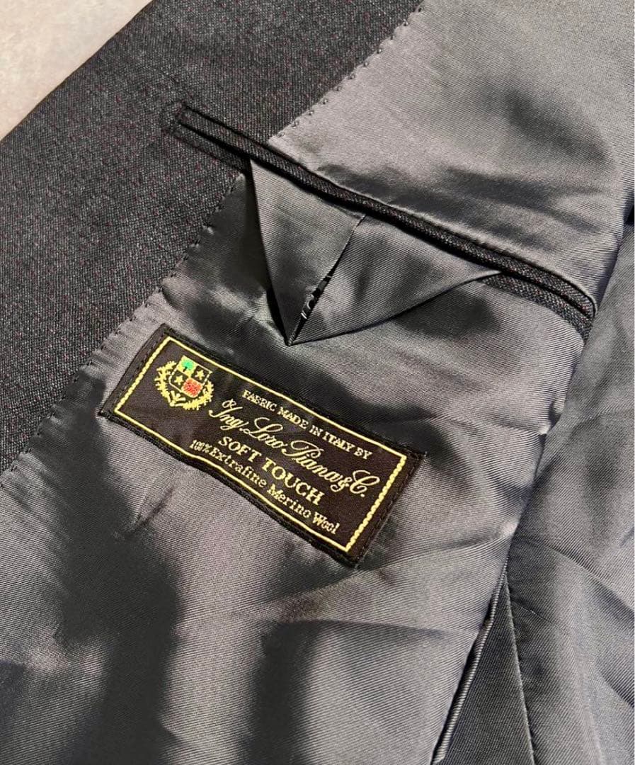 ロロピアーナ ミツミネ セットアップスーツ グレー AB5