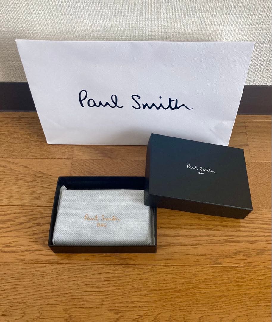 【新品・未使用】Paul Smith ブラック 名刺入れ