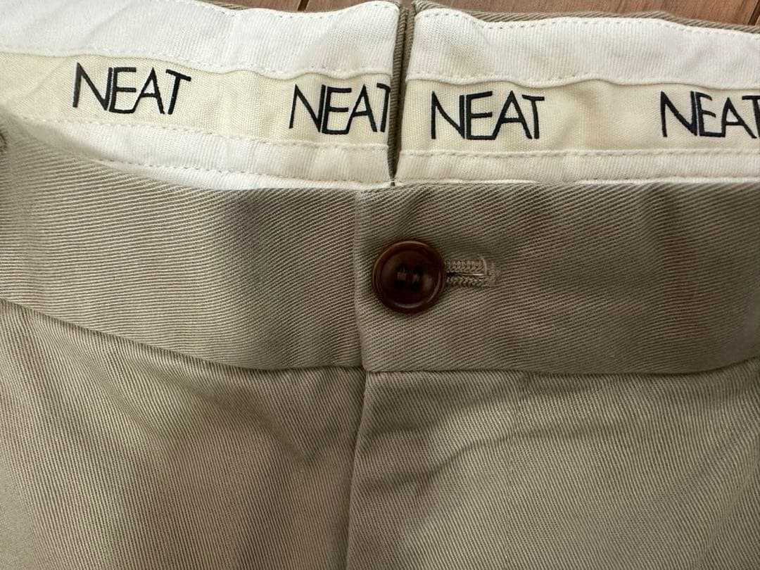 NEAT ニート　ビショップ別注　チノパンツ