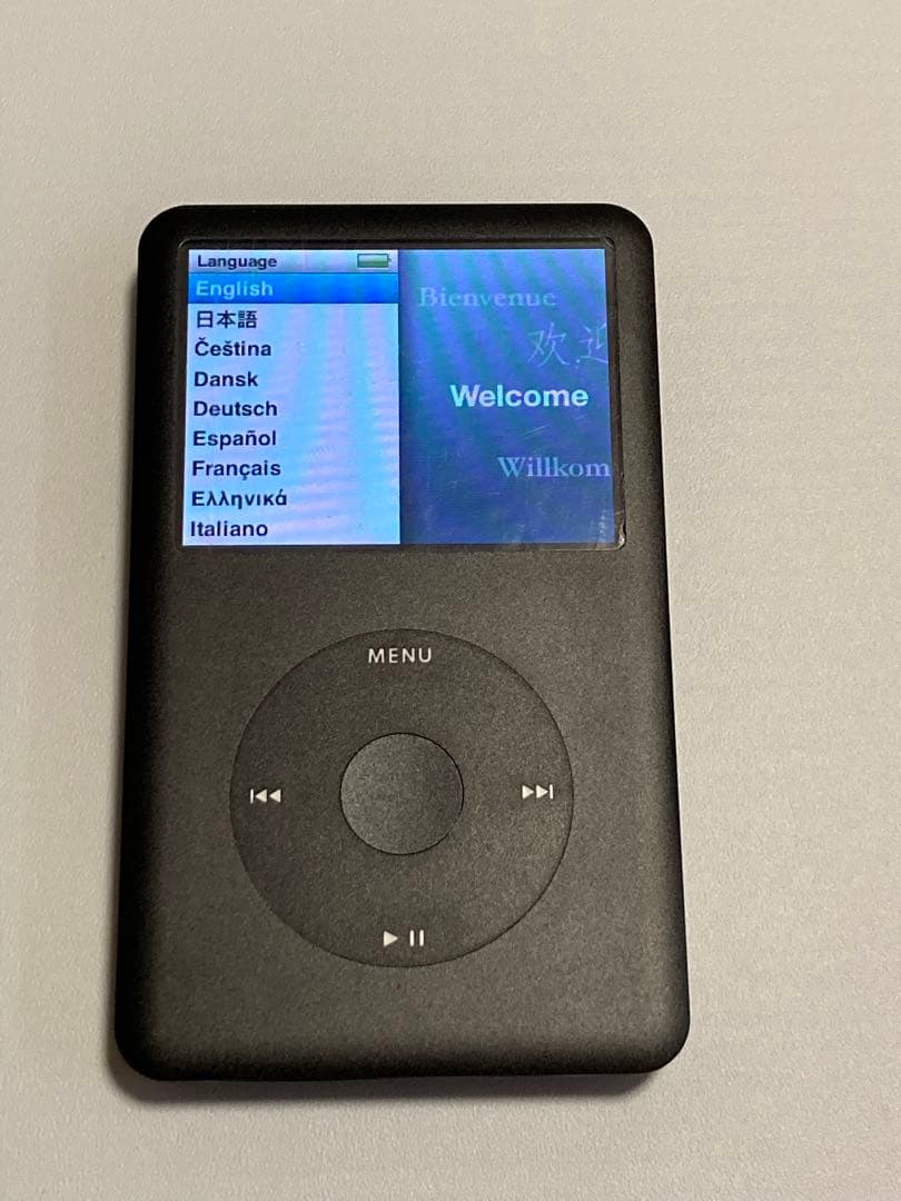 iPod classic SSD1TB黒3000mAh フィルム