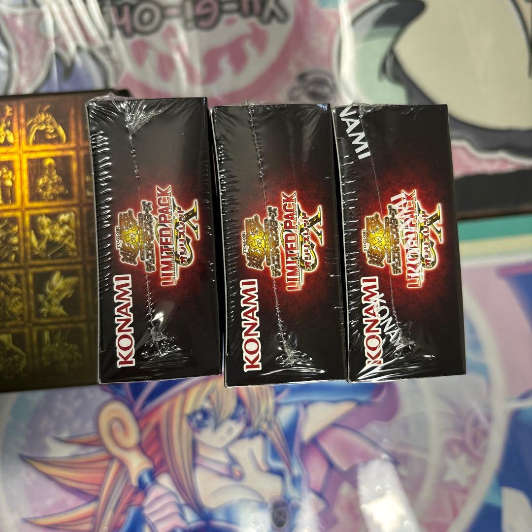 遊戯王LIMITED PACK GX オシリスレッド3BOX