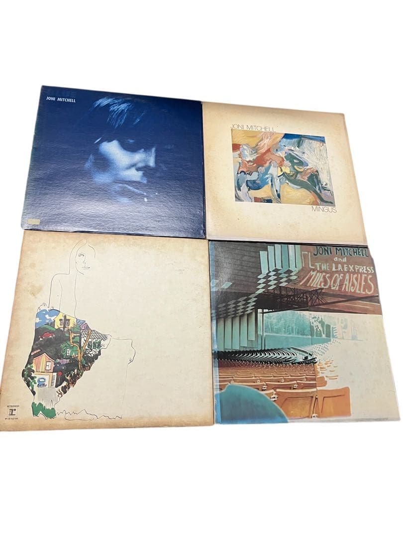 ジョニミッチェル　4枚　LP レコード