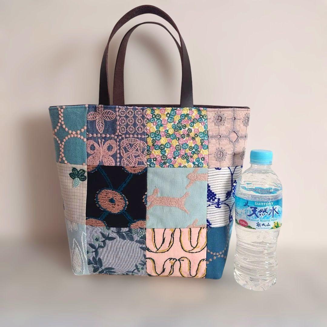 ミナペルホネン　パッチワーク　トートバッグ