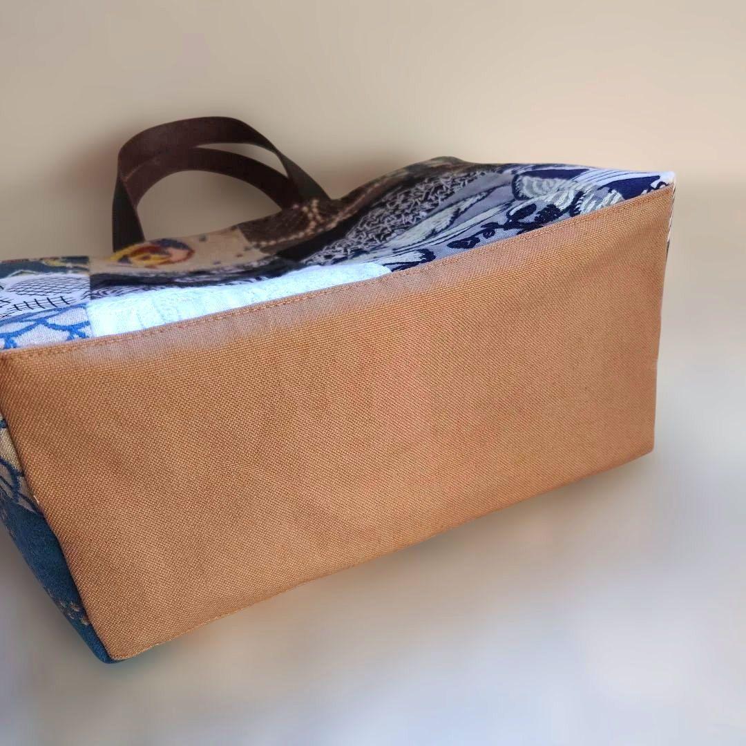 ミナペルホネン　パッチワーク　トートバッグ