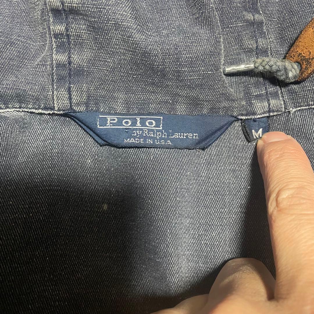 稀少　ポロラルフローレン　モッズコート　 USA製　タロンジップ