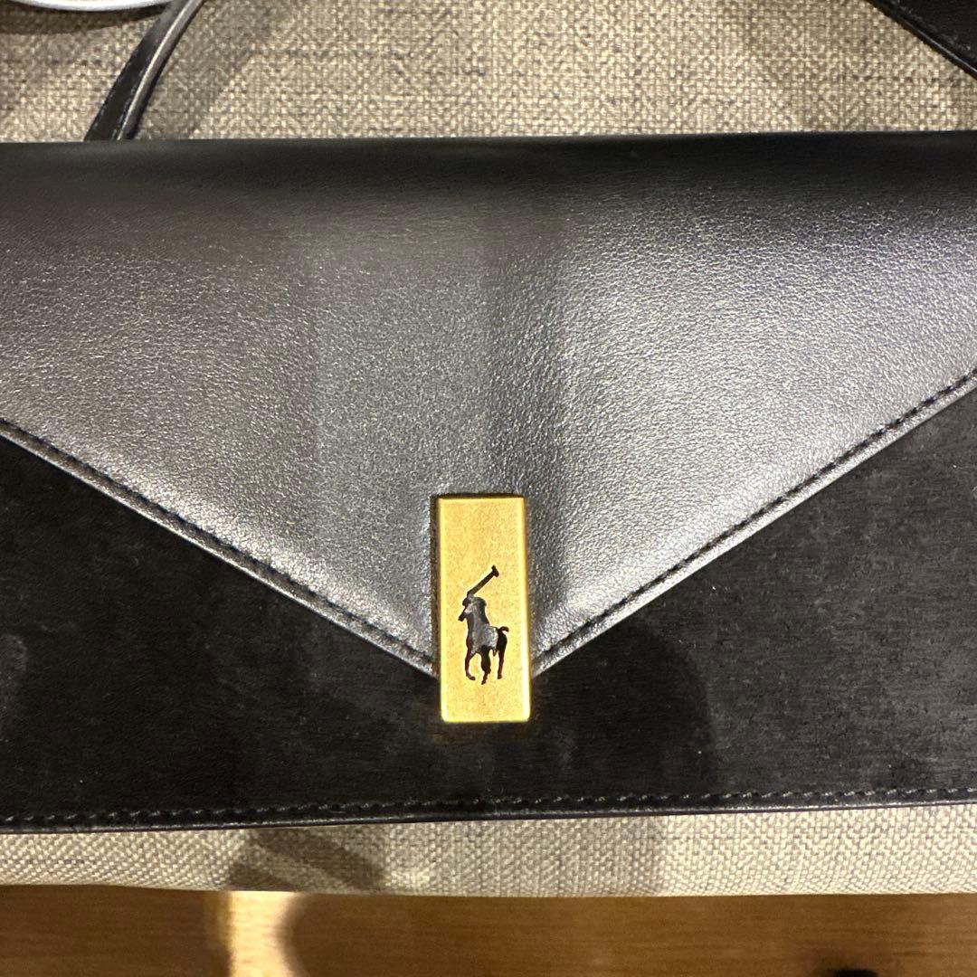Polo by Ralph Lauren ブラック クラッチバッグ