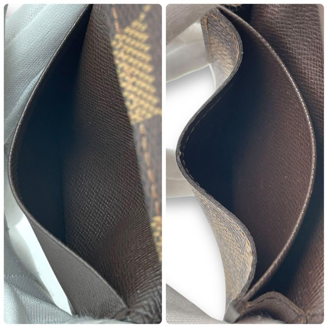 ルイヴィトン カードケース 名刺入れ ダミエ エベヌ ブラウン アンヴェロップ