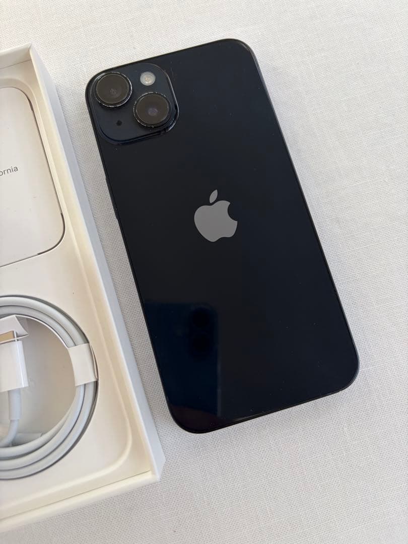 てつおさま⭐︎中古⭐︎iPhone 14 ミッドナイト（ブラック）128GB