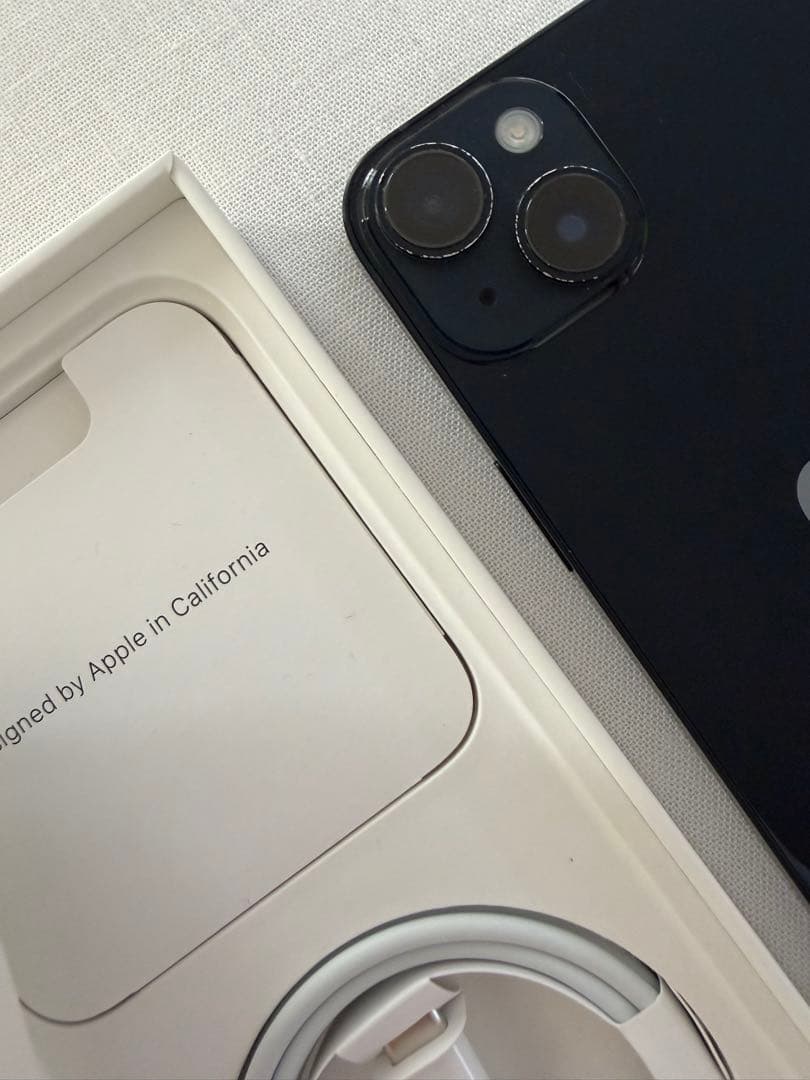 てつおさま⭐︎中古⭐︎iPhone 14 ミッドナイト（ブラック）128GB