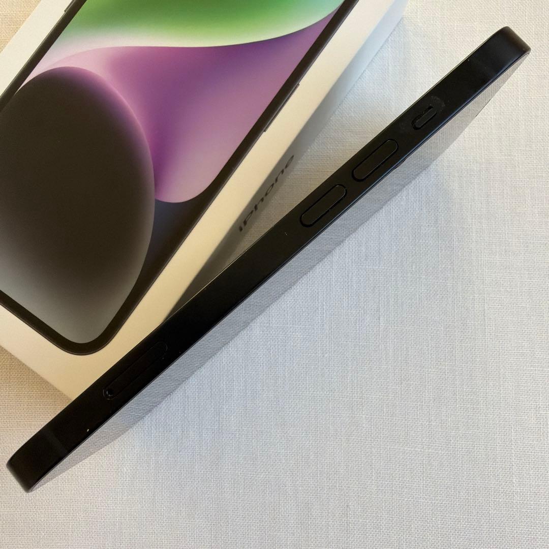 てつおさま⭐︎中古⭐︎iPhone 14 ミッドナイト（ブラック）128GB