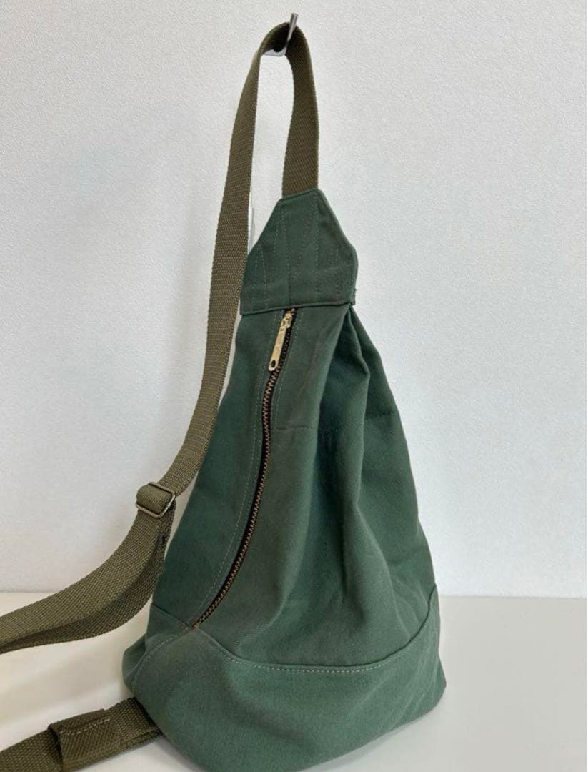 ビンテージ　リメイクバッグ　TALONzip アメリカ軍　ボディバッグ