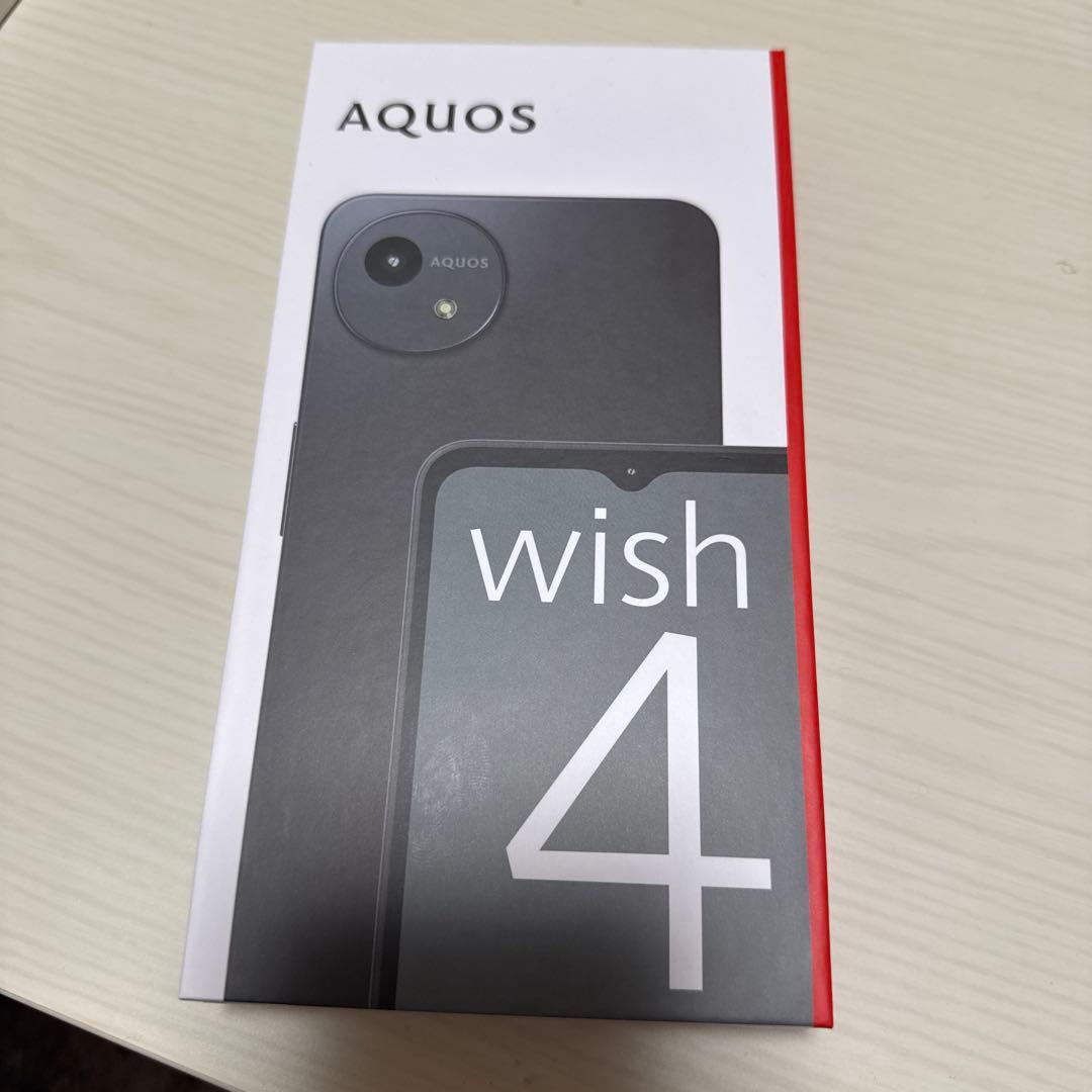 AQUOS wish 4 本体　新品未開封