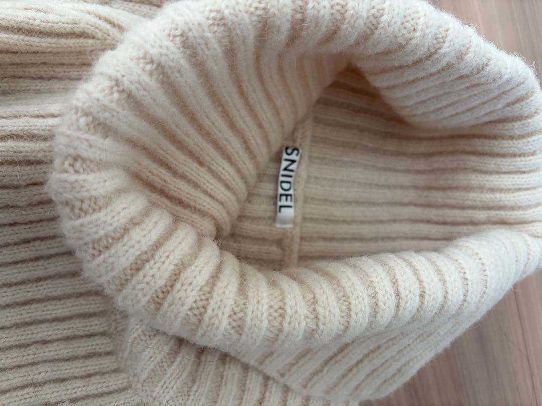 SNIDEL フリルコンビニットワンピース