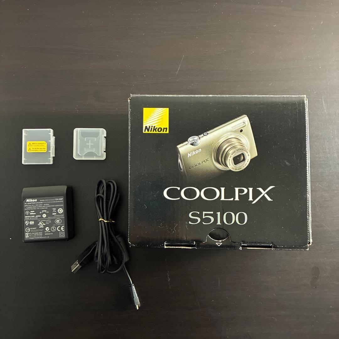 Nikon COOLPIX S5100コンパクトデジタルカメラ