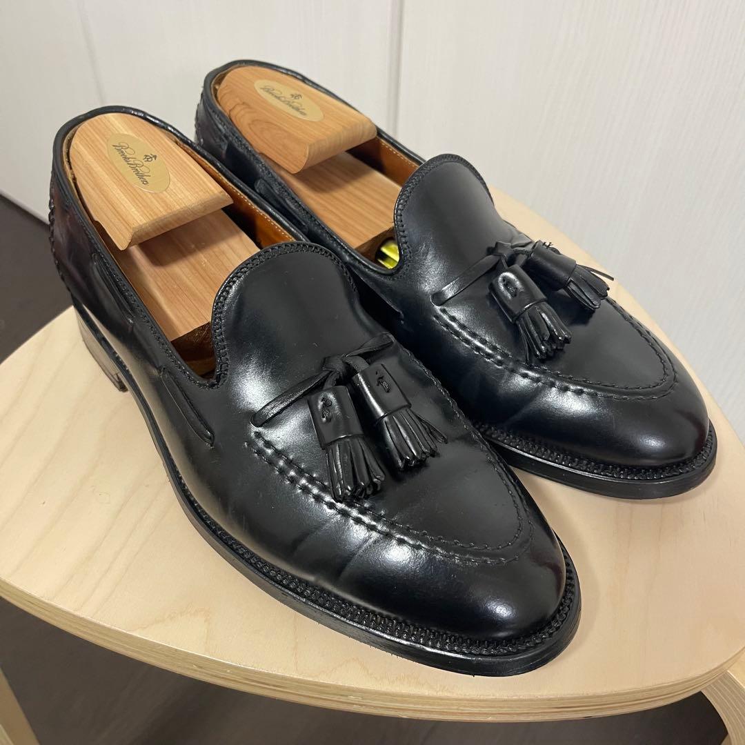 希少 BrooksBrothers Alden別注 コードバンローファー 8D