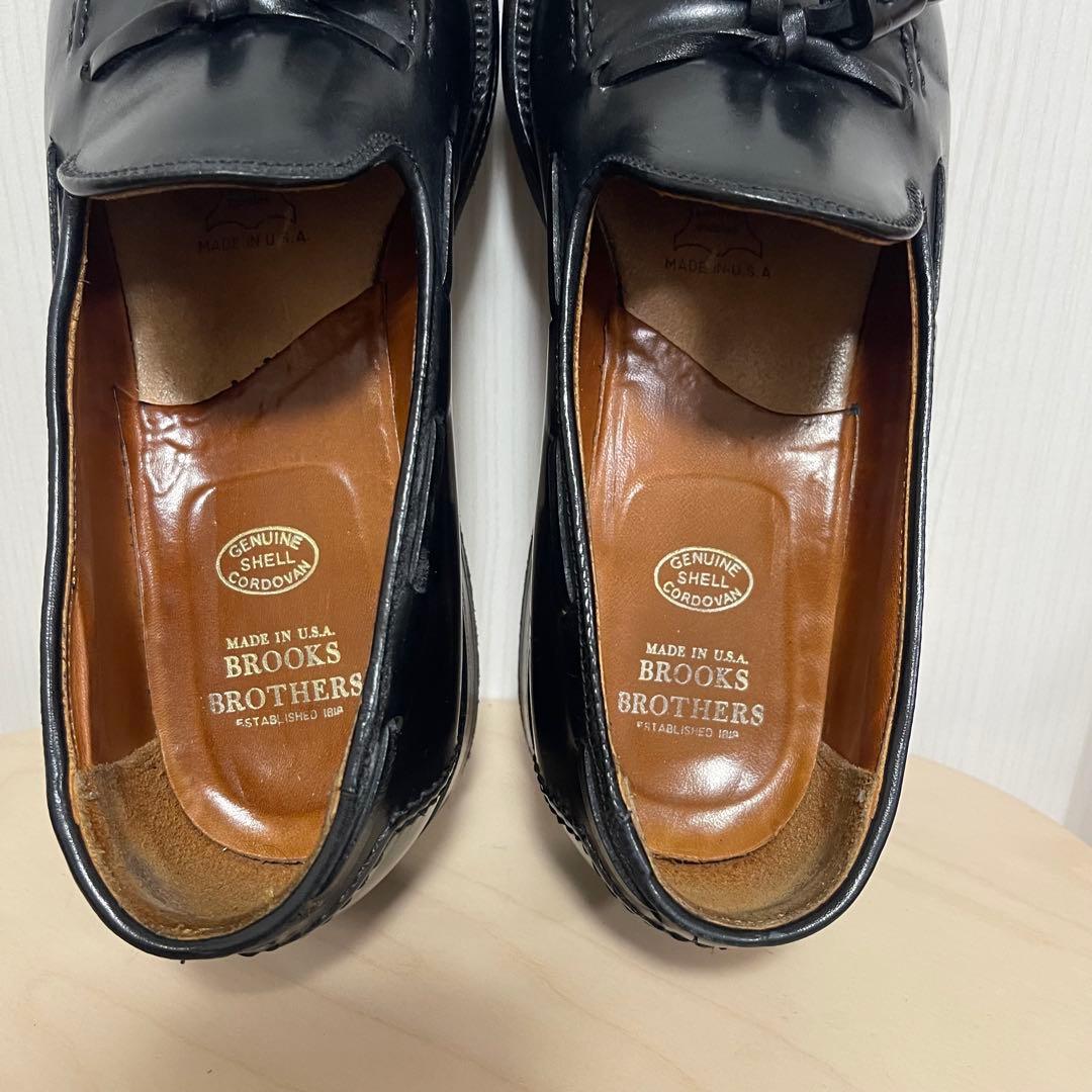 希少 BrooksBrothers Alden別注 コードバンローファー 8D
