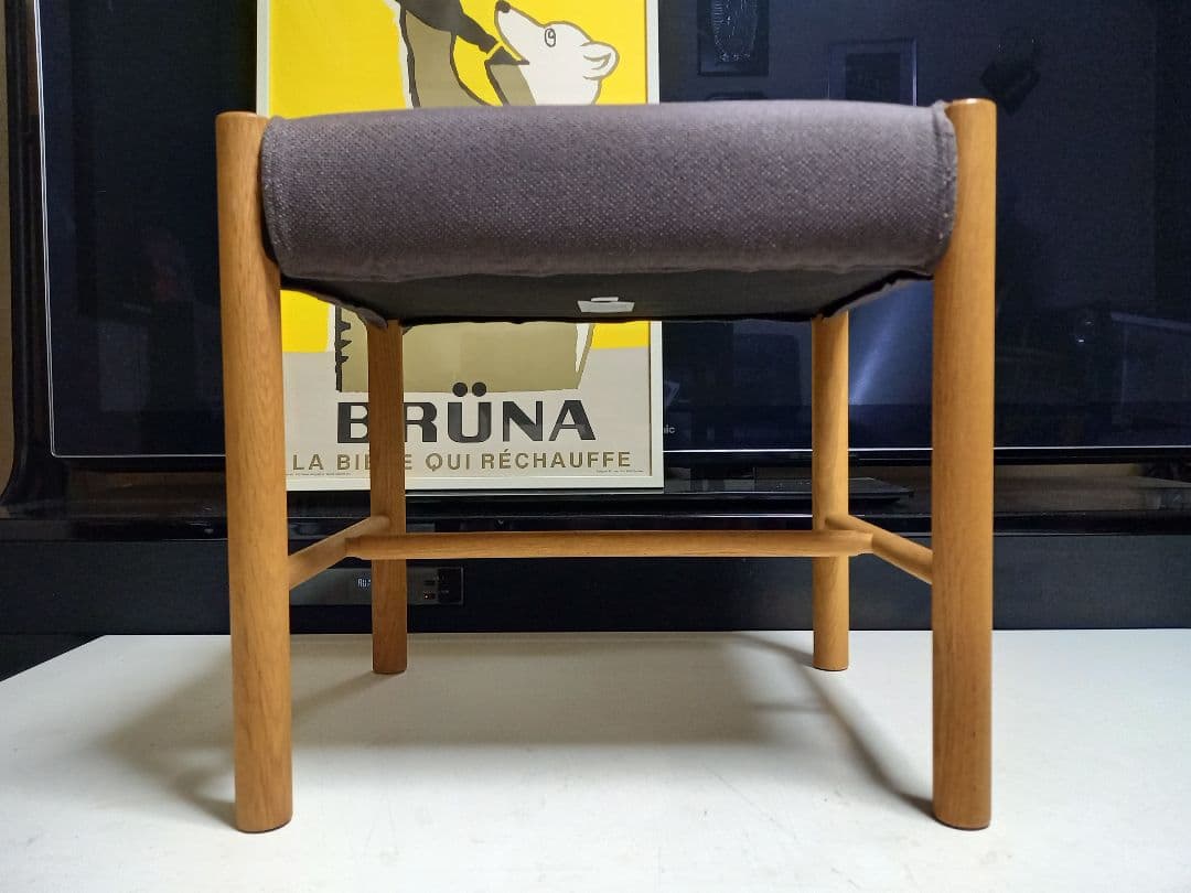 森 宣雄　デザイン　サラ　スツール　　オーク材　フライミー　取扱　美品