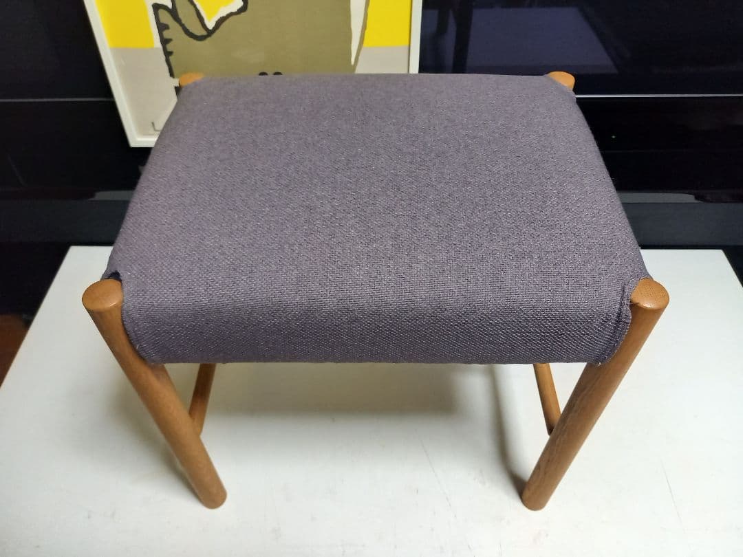 森 宣雄　デザイン　サラ　スツール　　オーク材　フライミー　取扱　美品