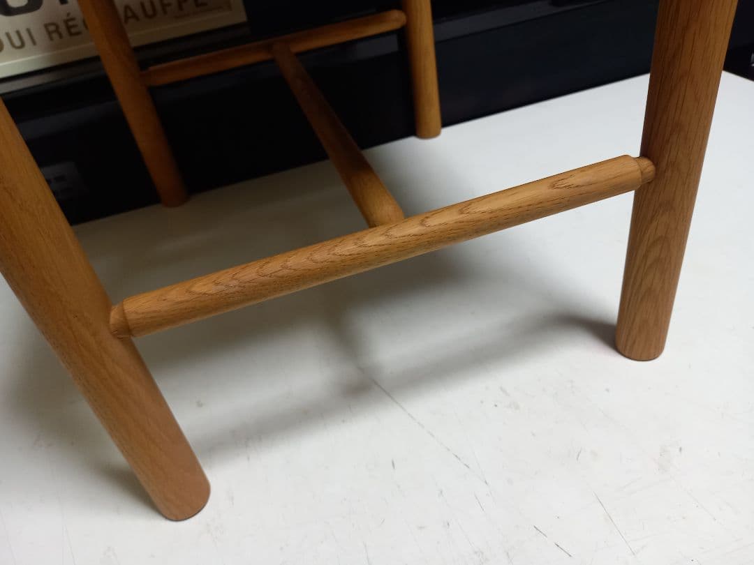 森 宣雄　デザイン　サラ　スツール　　オーク材　フライミー　取扱　美品