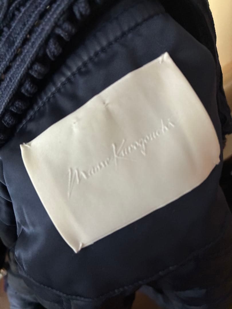 Mame Kurogouchi マメクロゴウチ コード刺繍フライトジャケット