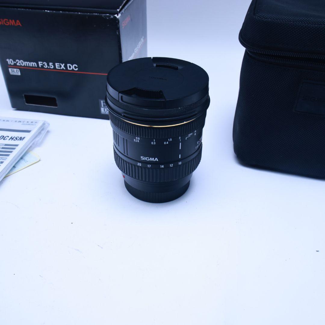 SIGMA AF 10-20mm F3.5 SONY αAマウント　レンズ