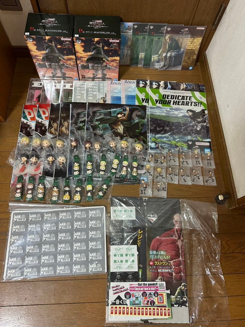 進撃の巨人 一番くじ ロット フィギュア 下位賞 まとめ売り