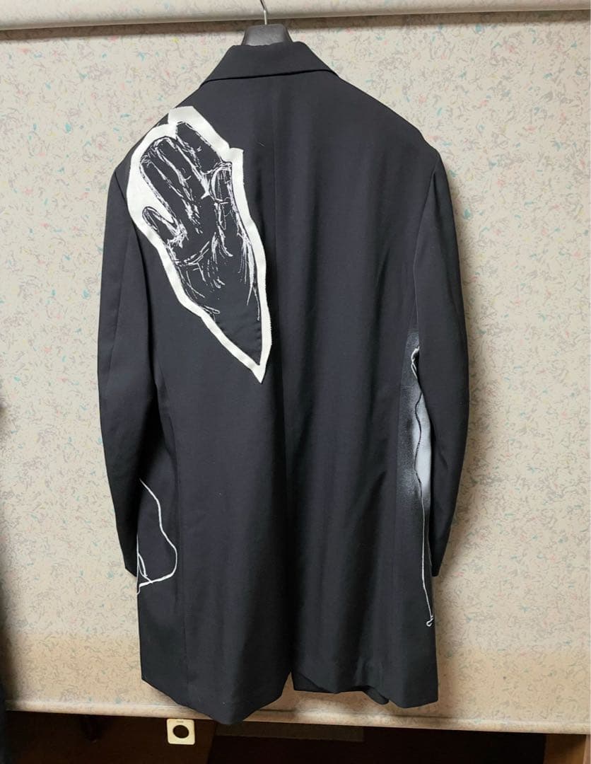 yohjiyamamoto 22ss 朝倉優佳スプレーハンドモチーフJKT