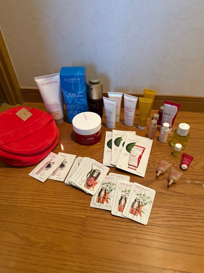 クラランス ボディローション ダブルセーラム マスヴェルト