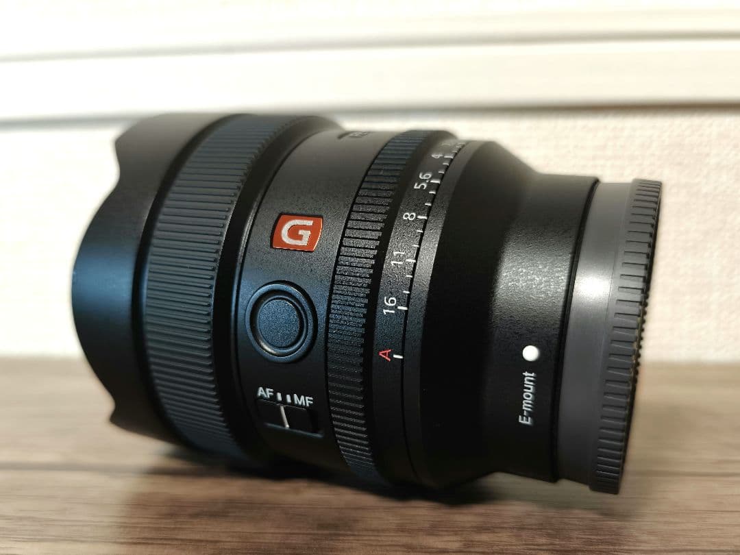 【中古品】SONY FE 14mm F1.8 GM（フード部分に小打痕あり）