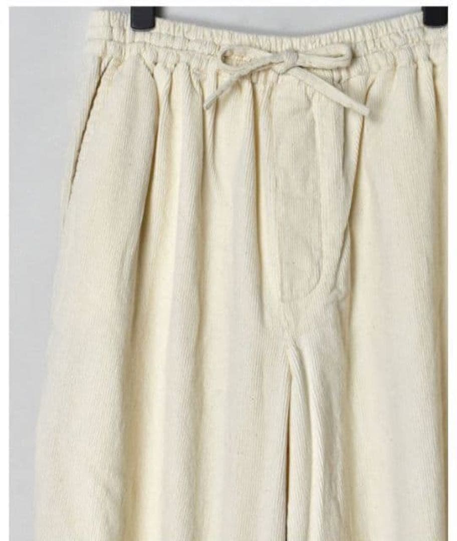 Vas-y Lentement  コーデュロイ イージーパンツ