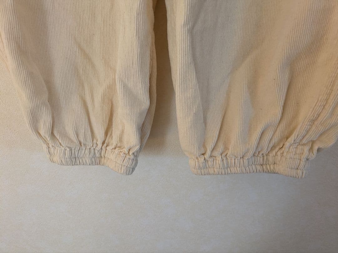 Vas-y Lentement  コーデュロイ イージーパンツ