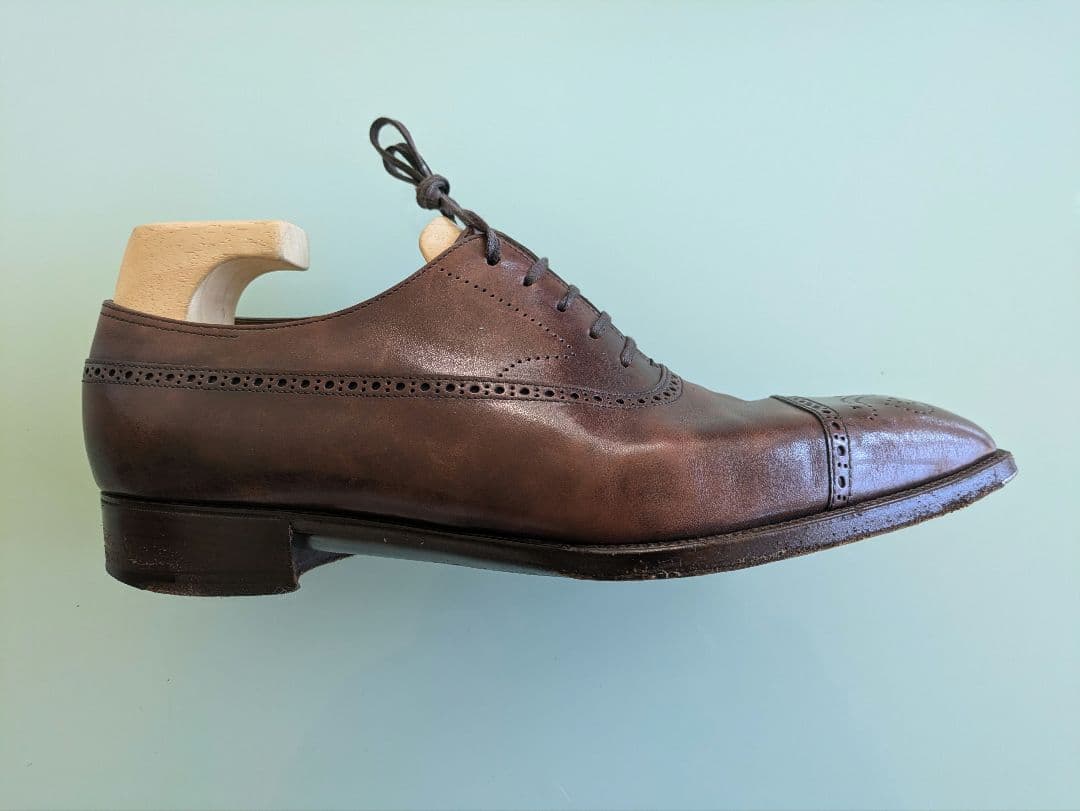 【美品】Yohei Fukuda ミュージアムカーフ(UK7.5-8.0程度)