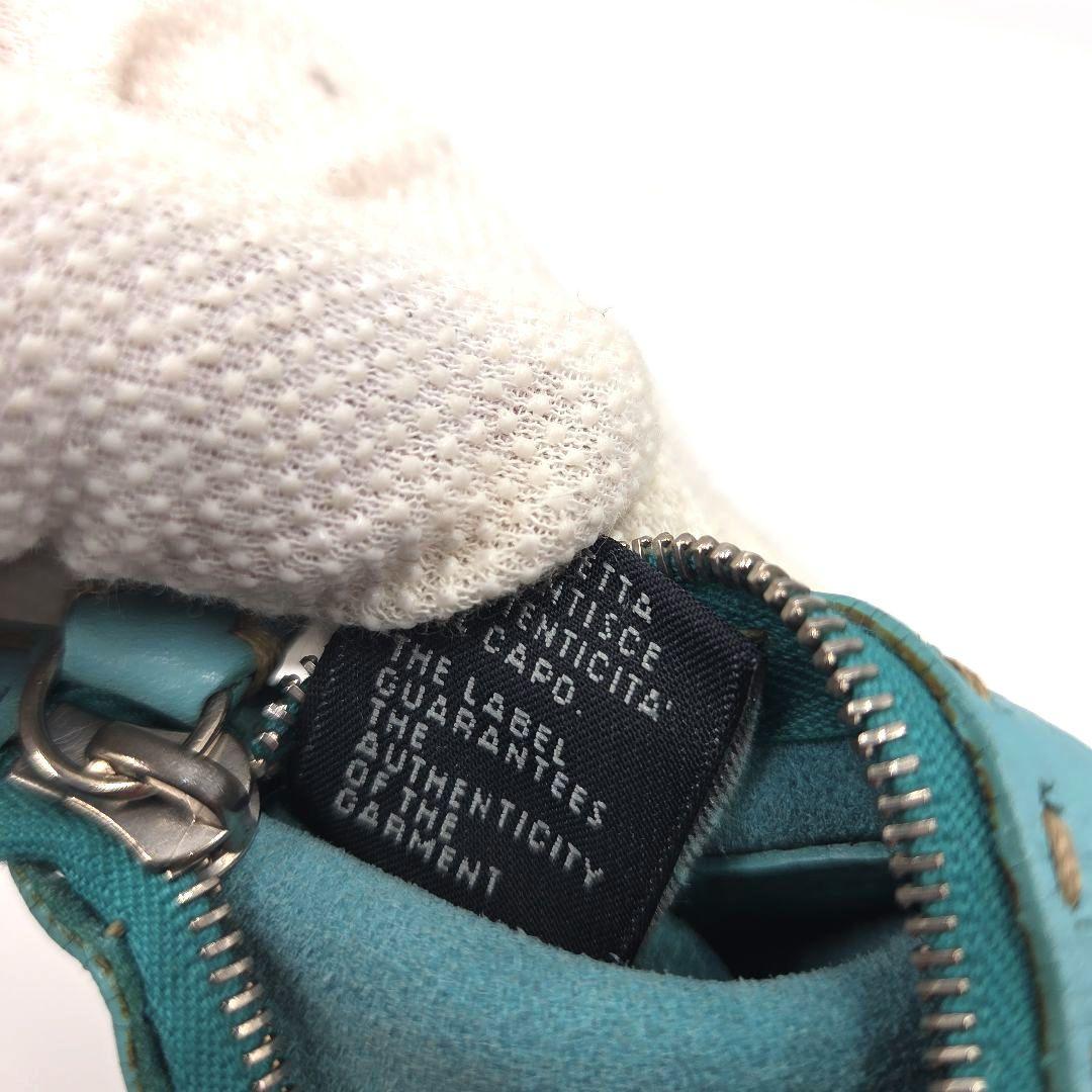 希少色 水色●FENDI セレリア ケース 小銭入れ レザー キーリング