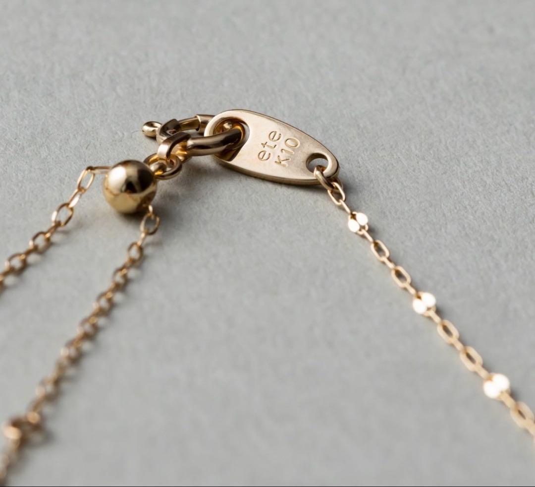 ete ペダルチェーンネックレス　K10YG