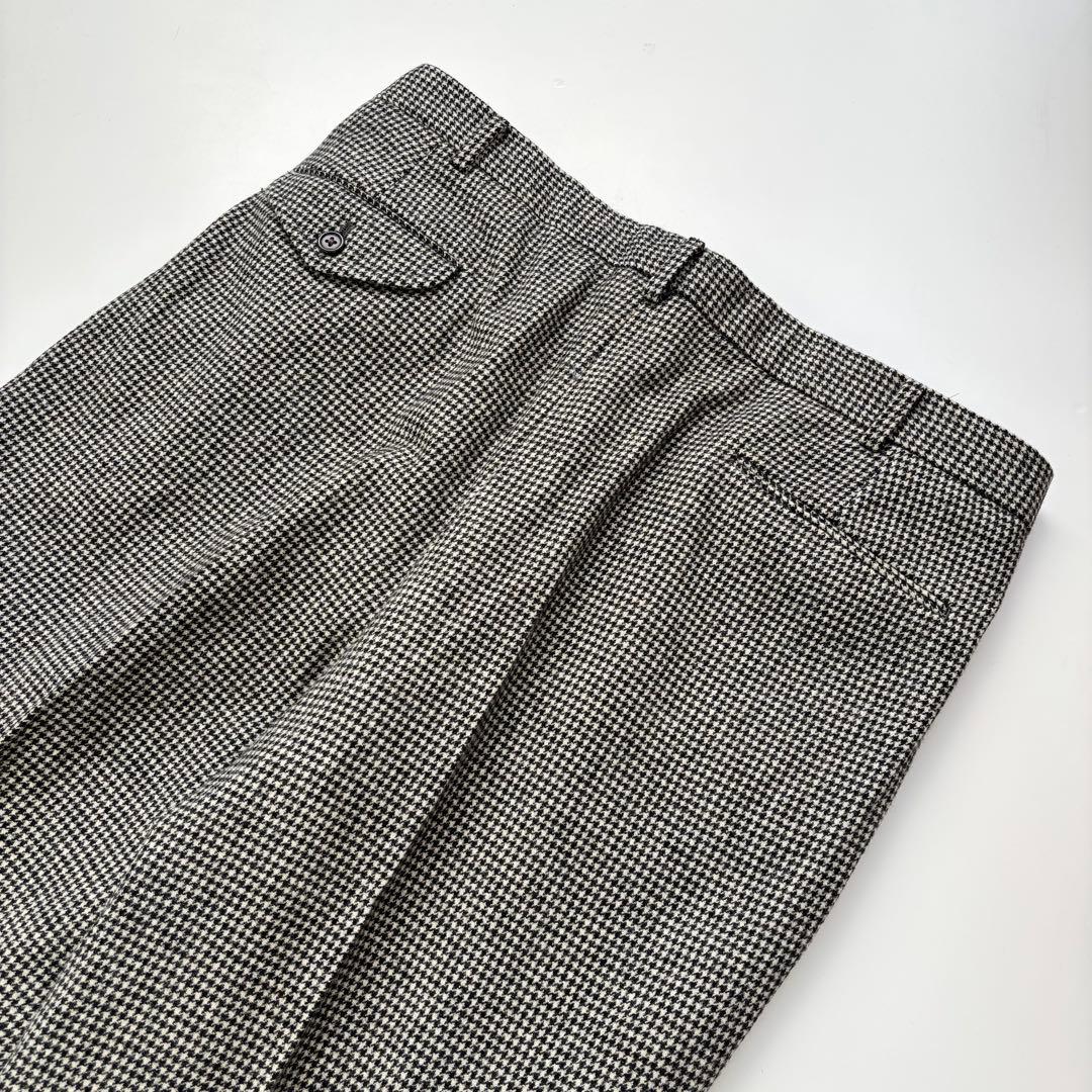 【90s】Polo by Ralph Lauren ウールスラックス バーズアイ