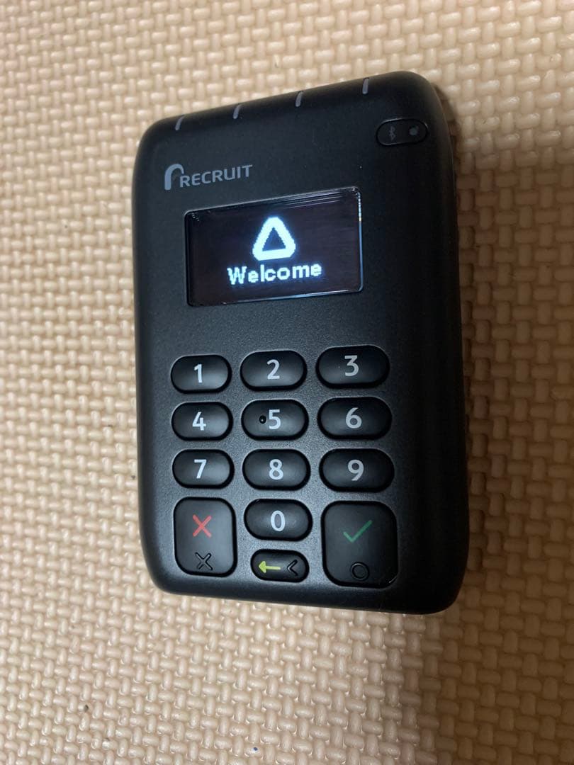 RECRUIT Airレジ　エアペイ Bluetooth対応 カードリーダー