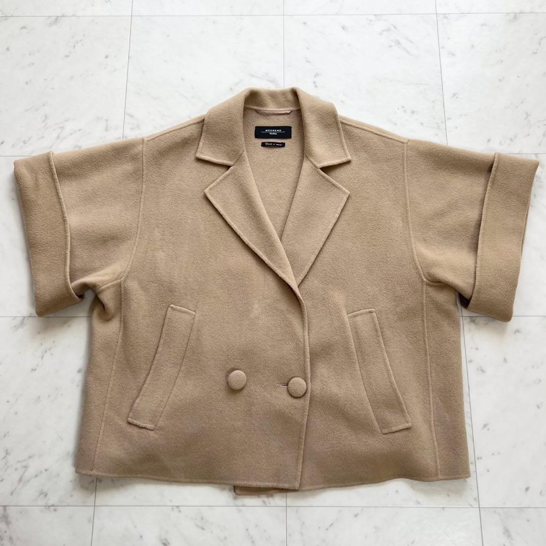 MaxMara Weekend 24AW クチートアマーノ ウールショートコート