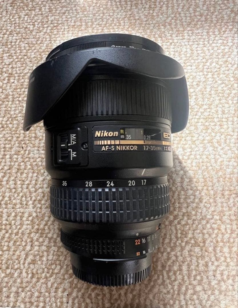 ジャンクNikon AF-S NIKKOR 17-35mm、70-200mm