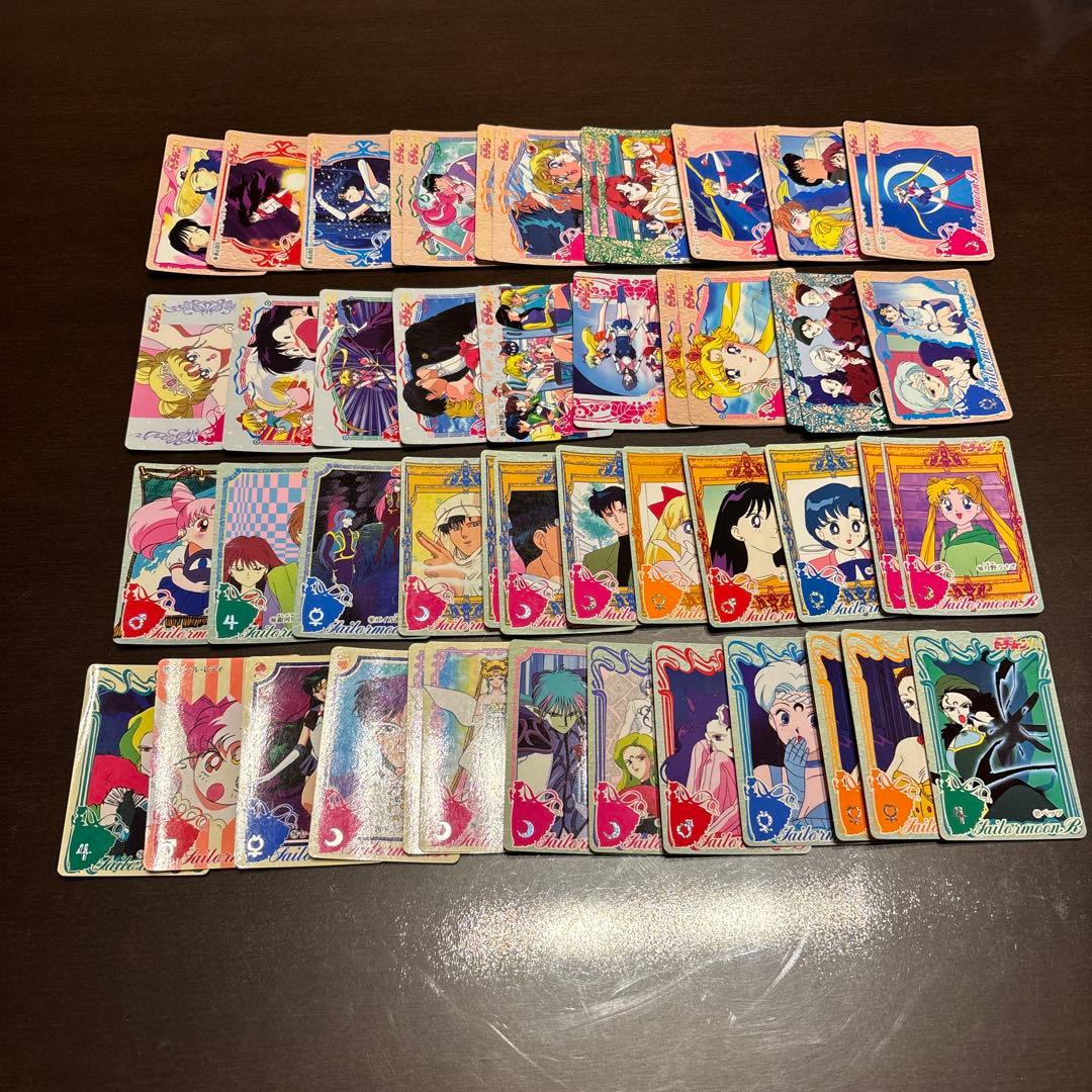 セーラームーンカードダス　350枚越え（被りあり）