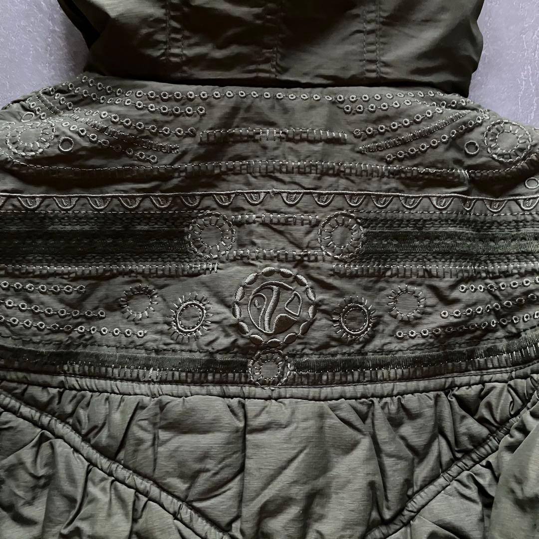 DIESEL ディーゼル 00s Y2K ファージャケット レディースXS 短丈