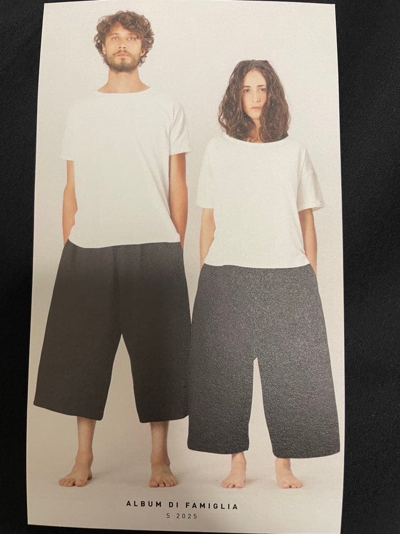album di famiglia WIDE TROUSERS 25ss 限定