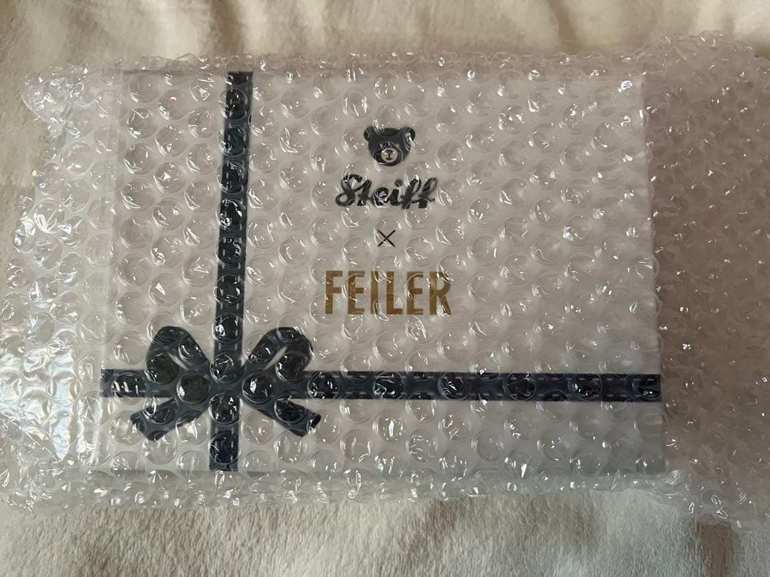 フェイラー× Steiffコラボ ハンカチキーリングセット　新品未開封