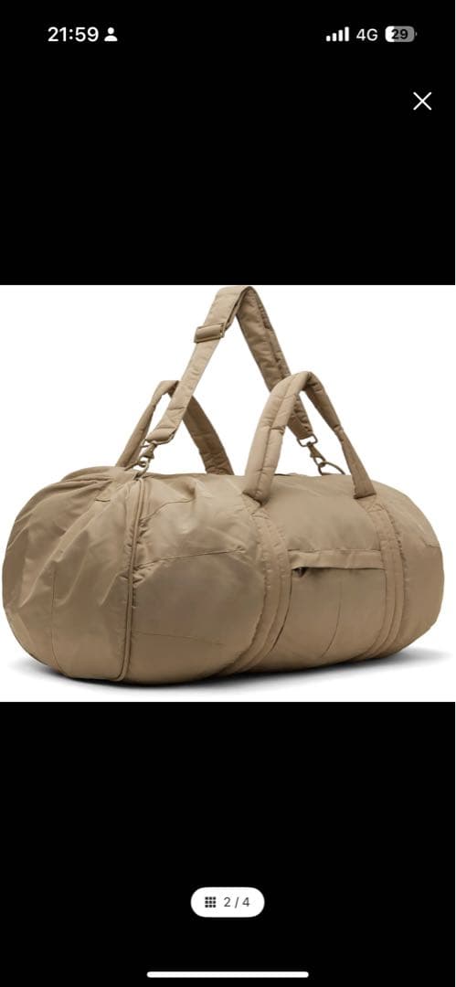 Entire Studios ベージュ Standard ダッフルバッグ