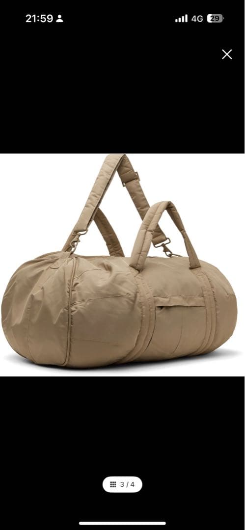 Entire Studios ベージュ Standard ダッフルバッグ