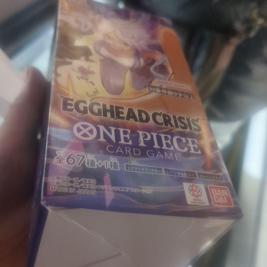 ワンピースカ一ドケ゚一厶　新弾　EGGHEAD CRISIS　BOX未開封