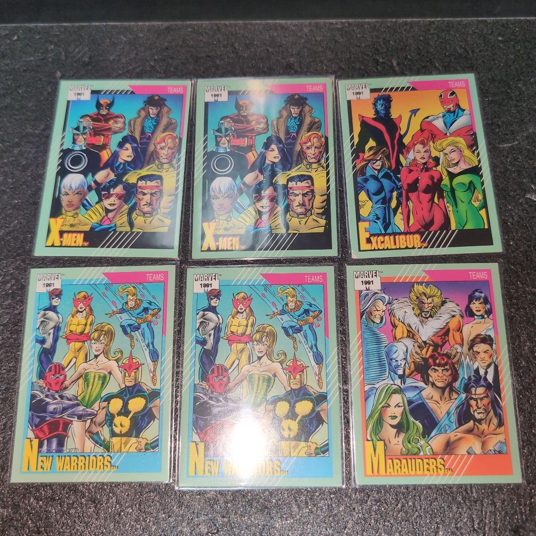 MARVEL 1991 トレーディングカード まとめ メルカリ便
